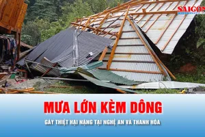 Podcast tin chiều 29-4: Mưa dông làm 1 người tử vong, gây nhiều thiệt hại về tài sản