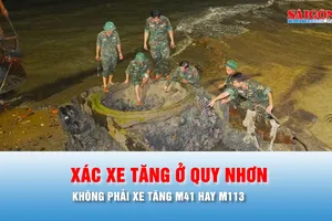Podcast bản tin chiều 30-4: Xác xe tăng vừa trục vớt ở biển Quy Nhơn thuộc chủng loại nào?
