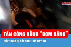 TPHCM: Bắt nhanh đối tượng dùng “bom xăng” và dao tấn công 2 người trong hẻm