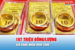 Podcast bản tin trưa 7-5: Giá vàng trong nước tăng theo vàng thế giới