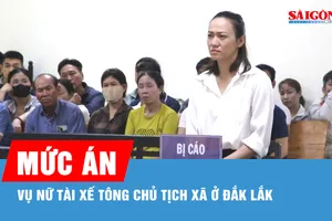 3 năm tù cho nữ tài xế uống bia, tông chủ tịch xã tử vong