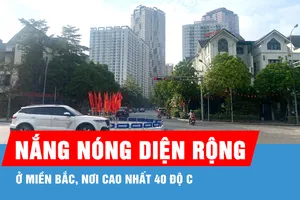 Nam bộ giảm mưa, vùng áp thấp nóng mở rộng