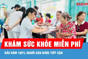 TPHCM: Đảm bảo tất cả người dân được khám sức khỏe định kỳ miễn phí hằng năm