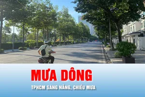 Podcast bản tin trưa 27-5: TPHCM có thể xuất hiện mưa dông kèm lốc sét
