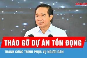 Tháo gỡ dự án tồn đọng thành công trình phục vụ người dân