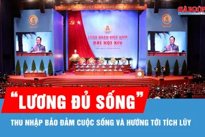 Đề xuất sớm hình thành chủ trương “lương đủ sống” thay thế lương tối thiểu