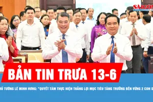 Bản tin trưa 13-6: Thủ tướng Lê Minh Hưng: "Quyết tâm thực hiện thắng lợi mục tiêu tăng trưởng bền vững 2 con số"