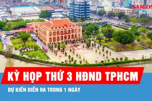 Kỳ họp thứ 3 HĐND TPHCM khóa XI xem xét nhiều dự án giao thông, chỉnh trang đô thị trọng điểm