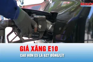 Podcast bản tin tối 18-6: Giá xăng E10 cao hơn E5 627 đồng/lít