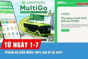 Cách đi xe buýt miễn phí tại TPHCM từ 1-7