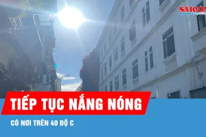 Miền Bắc, miền Trung tiếp tục nắng nóng, có nơi trên 40 độ C