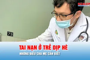 Podcast bản tin trưa 23-6: Làm gì để phòng tránh tai nạn thương tích ở trẻ dịp hè?