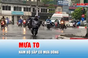 Podcast bản tin tối 10-7: Nam bộ sắp có mưa dông, cục bộ có mưa to 