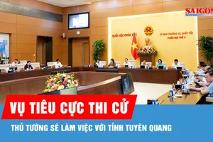 Thủ tướng sẽ làm việc với Tuyên Quang về vụ tiêu cực thi cử