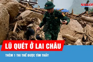 Lũ quét ở Lai Châu: Thêm 1 thi thể được tìm thấy