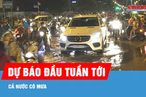 Dự báo đầu tuần tới, cả nước có mưa