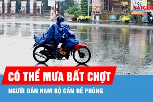 Cuối tuần, Nam bộ mưa dông về chiều tối