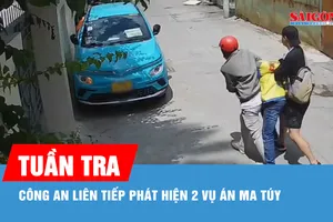 Công an phường Tân Định phá 2 vụ án ma túy qua tuần tra