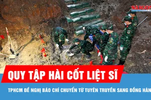 Báo chí đồng hành tìm kiếm, xác định danh tính liệt sĩ