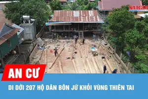 Gia Lai: Đồng bào Jrai tháo dỡ nhà cũ, sẵn sàng di dời lên khu tái định cư
