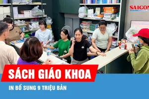 Nhu cầu tăng đột biến, NXB Giáo dục Việt Nam bổ sung 9 triệu bản sách giáo khoa