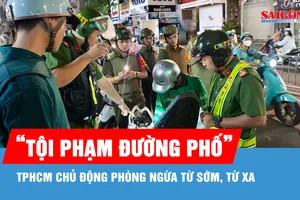 TPHCM đẩy mạnh đấu tranh phòng, chống tội phạm đường phố