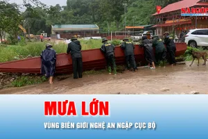 Podcast bản tin tối 24-8: Nguy cơ chia cắt một số hộ dân ở Nghệ An do mưa lớn