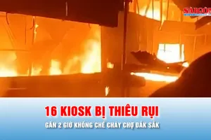 Podcast bản tin trưa 1-9: 16 kiosk tan hoang sau cháy chợ ở Lâm Đồng