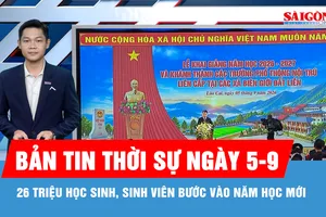 Bản tin thời sự ngày 5-9: Đồng loạt khánh thành hơn 100 trường nội trú biên giới