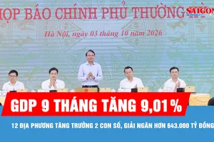 Họp báo Chính phủ thường kỳ tháng 9 - Quyết tâm giải ngân 100% vốn đầu tư công