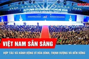Việt Nam sẵn sàng hợp tác và hành động vì hòa bình, thịnh vượng và bền vững