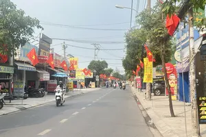 Rực rỡ cờ đỏ chào mừng Đại hội XIV của Đảng 