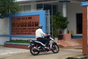 Trụ sở Công ty cổ phần cấp nước Cà Mau