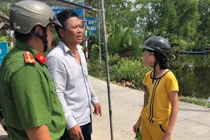 Công an đã đưa cháu Ng. đến nhiều nơi trên địa bàn để xác minh