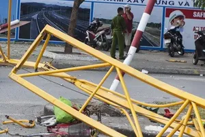 1 người tử vong vì cần cẩu gãy trúng đầu tại công trình xây dựng trụ sở UBND xã