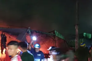 Hiện trường vụ cháy