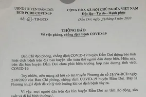 Cà Mau: Người dân hoang mang khi hiểu lầm phương án giả định cách ly khu dân cư là thật