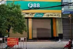 Phong tỏa khu vực hệ thống chuỗi cầm đồ F88 trên đường Trần Phú, TP Bạc Liêu