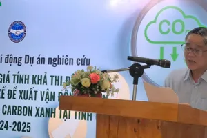 Khởi động Dự án đánh giá tín chỉ carbon xanh tại Cà Mau