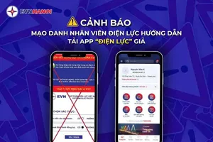 Mất 595 triệu đồng do bị lừa cài app điện lực giả 