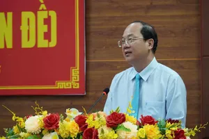 Bí thư Tỉnh ủy Cà Mau Nguyễn Hồ Hải phát biểu tại kỳ họp