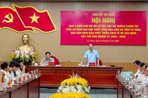 Bạc Liêu và Cà Mau sau hợp nhất: Phấn đấu tăng trưởng 10 - 10,5%/năm