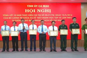 Cà Mau: Lan tỏa nhiều gương điển hình học tập và làm theo tư tưởng, đạo đức, phong cách Hồ Chí Minh