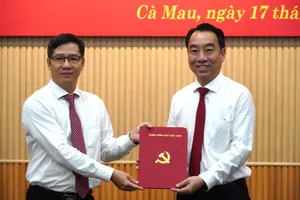 Đồng chí Lữ Quang Ngời giữ chức Phó Bí thư Tỉnh ủy Cà Mau