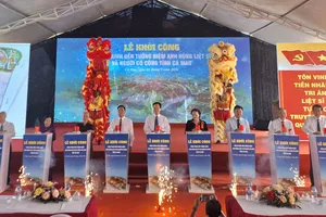 Xây dựng Đền tưởng niệm Anh hùng liệt sĩ và người có công tỉnh Cà Mau