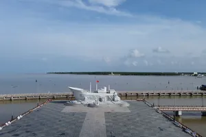 Cà Mau xây cảng du lịch, hàng hóa thuộc Khu tượng đài kỷ niệm chuyến tàu tập kết ra Bắc