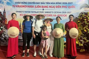 Phú Quốc đón chuyến bay thẳng đầu tiên từ Krasnoyarsk (Nga)