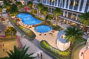 Phối cảnh dự kiến K-Home New City – đô thị nhà ở xã hội chuẩn Singapore tại thành phố mới Bình Dương – đang thu hút nhiều khách hàng quan tâm.