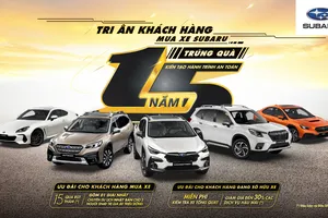 Subaru Việt Nam kỷ niệm 15 năm kiến tạo hành trình an toàn và tri ân người tiêu dùng