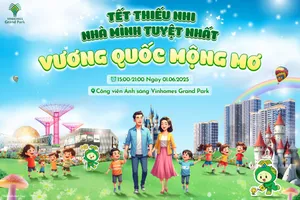 Sự kiện “Vương quốc mộng mơ” tại Vinhomes Grand Park mở cửa miễn phí với hàng loạt hoạt động hấp dẫn.